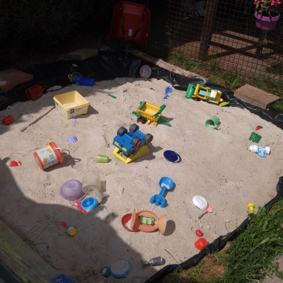 Sandkasten Sandkasten