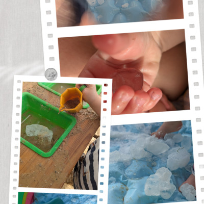 Experimente mit Eis
